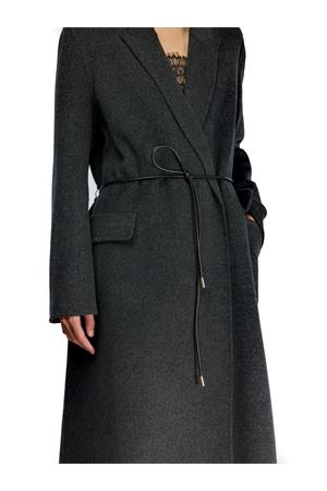 Grey double-breasted coat SEMI COUTURE | Y5WV57Y490